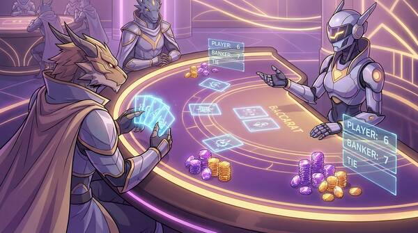 Mesa de Bacará Digital betboom